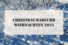 Christbaumabfuhr Weihnachten 2023